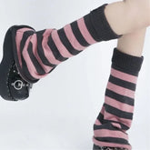 Gothic Striped Leg Warmers